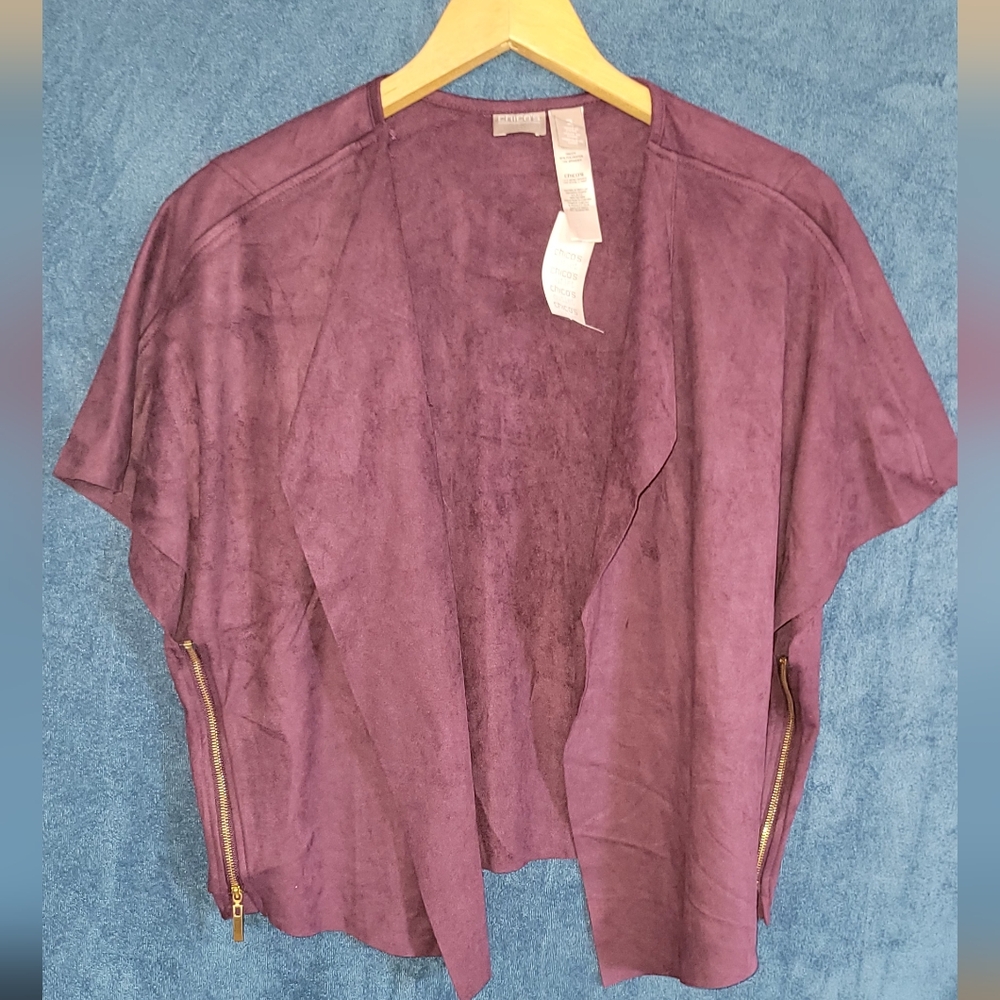 Chico's Rich Plum Top